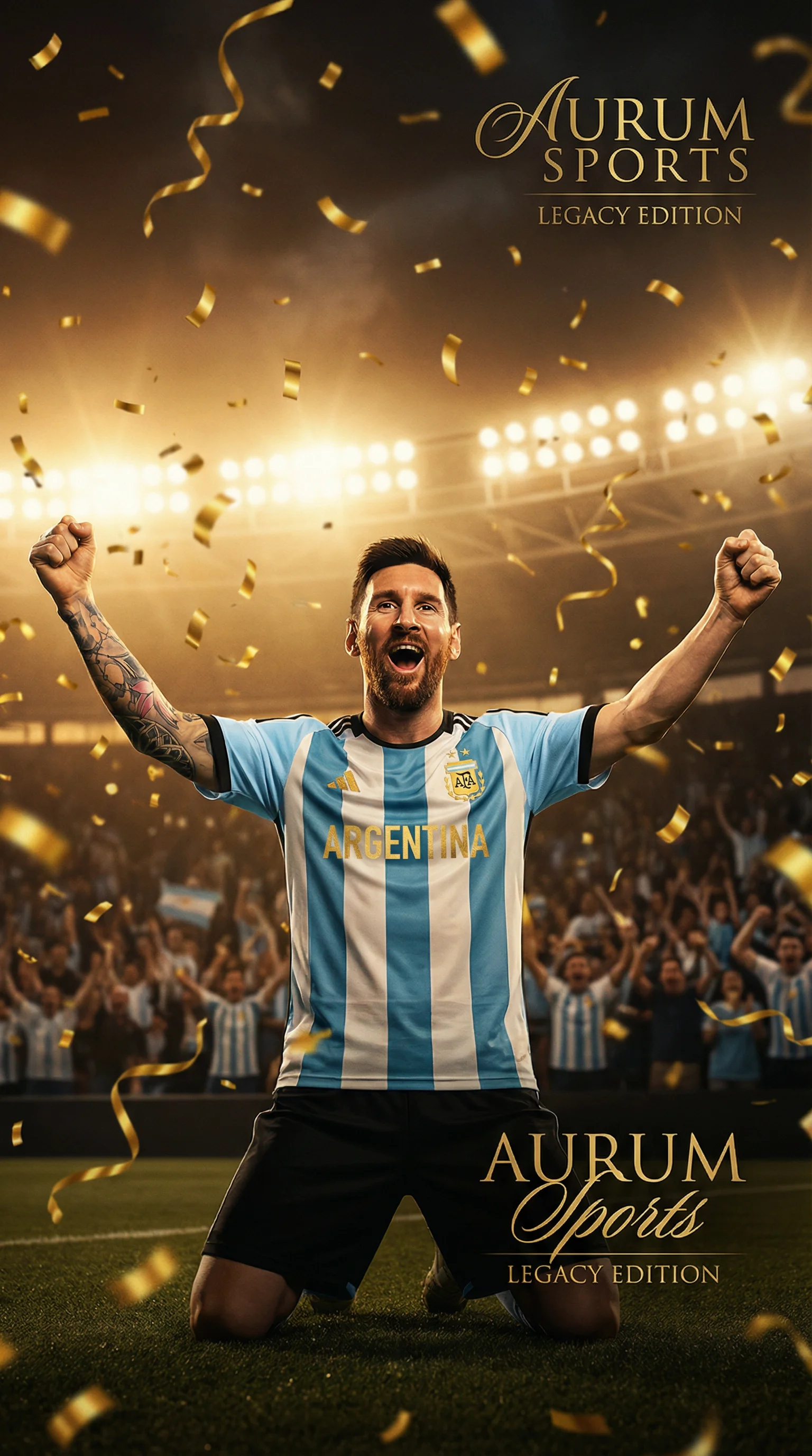 国际足球巨星梅西与纬来体育网址品牌合作